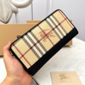 正規品 BURBERRY バーバリー 柄入り 高級レザーウォレット