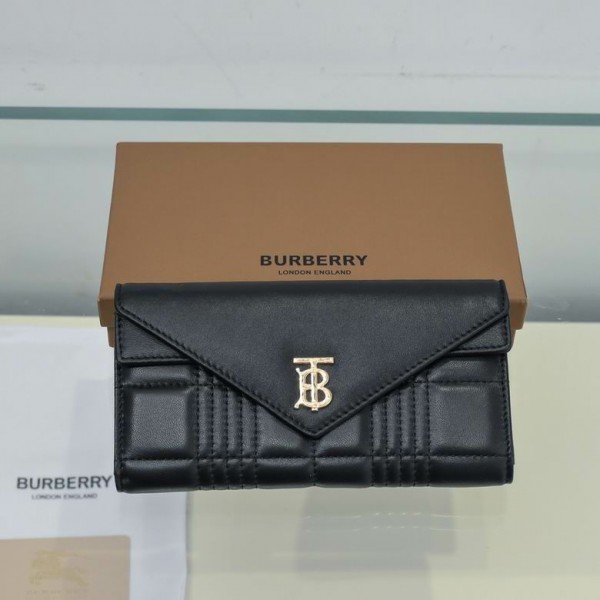 正規品 BURBERRY バーバリー 柄入り 高級レザーウォレット