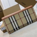 正規品 BURBERRY バーバリー 柄入り 高級レザーウォレット