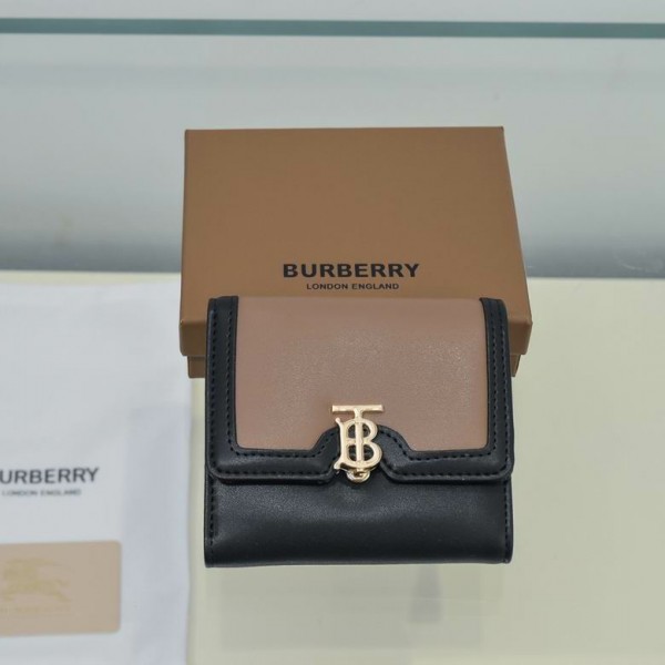 正規品 BURBERRY バーバリー 柄入り 高級レザーウォレット