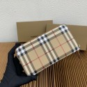 正規品 BURBERRY バーバリー 柄入り 高級レザーウォレット