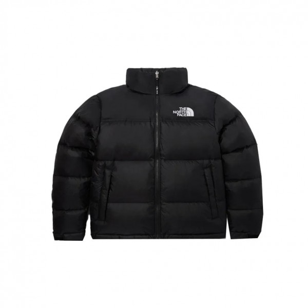 THE NORTH FACE 1996シリーズ FW23 EcoNuptse Jacket スタンドカラー 防風 収納可能 ダウンジャケット 冬服 ブラック