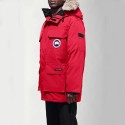 カナダグース Canada Goose エクスペディション シリーズ スキー シーズン エクスペディション パーカー 防風 防水 ウォーム ダウン ジャケット レッド