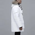 カナダグース Canada Goose エクスペディション シリーズ スキーシーズン エクスペディション シリーズ クラシック ロゴ 雪山 防寒 ファー襟 フード付き パーカー ミドル丈 長袖 防風防水 ウォーム ダウン ジャケット 男女同型 ノーススター ホワイト