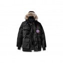 カナダグース Canada Goose Expedition Parka スキーシーズン 防寒 ミドル丈 フード付きパーカー ダウンジャケット ヨーロッパ版 冬 同型 男女兼用 ブラック