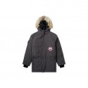 カナダグース Canada Goose エクスペディション パーカー スキー シーズン クラシック エクスペディション ソリッド カラー 防寒 フード付き パーカー ダウン ジャケット 冬 ユニセックス グラファイト