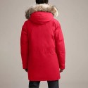 Canada Goose カナダグース フュージョンフィット エクスペディション エクスペディションスタイル ファー衿取り外し可能 ミドル丈パーカー ダウンジャケット 冬 レッド