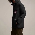 カナダグース Canada Goose Fusion Fit Expedition エクスペディション スキーシーズン 雪山 防寒 ファー襟 フードパーカー マルチポケット ダウンジャケット アジアンバージョン ウィンター ブラック