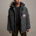 カナダグース Canada Goose Fusion Fit Expedition エクスペディション スキーシーズン 雪山 防寒 ファー襟 フード付きパーカー マルチポケット ダウンジャケット アジアンバージョン 冬 男女同型 グラファイトカラー