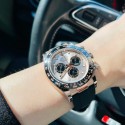 ROLEX ロレックス コスモグラフ デイトナ シリーズ 自動機械式ムーブメント 防水 セラミックベゼル メンズ腕時計 スイス時計 40mm 40mm ゴールドダイヤル K ゴールド 18K ローズゴールドケース