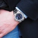 ROLEX ロレックス ヨットマスター シリーズ ブルー ヨット 自動機械式ムーブメント 防水 曜日表示 ファッション メンズ ウォッチ スイス ウォッチ 40mm ブルー ダイヤル オイスタースチール ケース オイスタースチール ストラップ